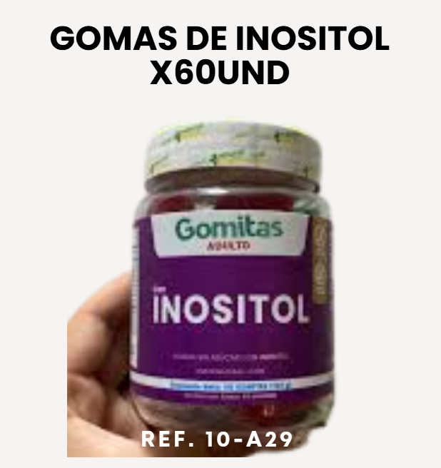 GOMAS DE INOSITOL X60UND
