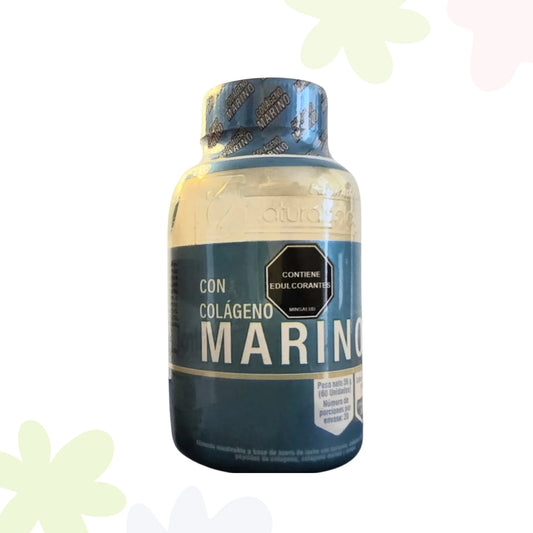 MASTICABLE DE COLAGENO MARINO X100 UND NATURAL HEALTS