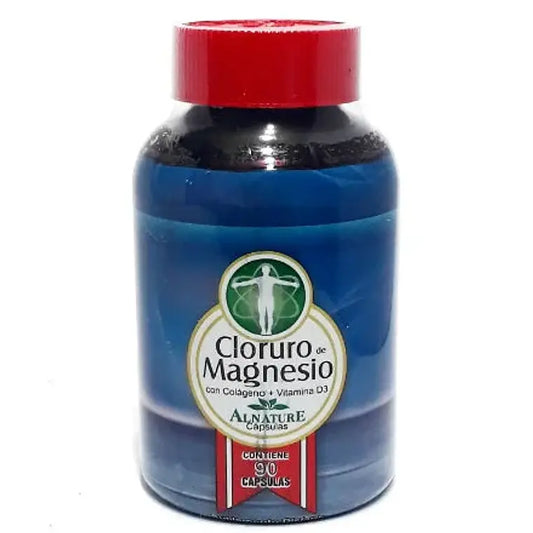 Cloruro de Magnesio con Colageno y Vitamina D3 x90und