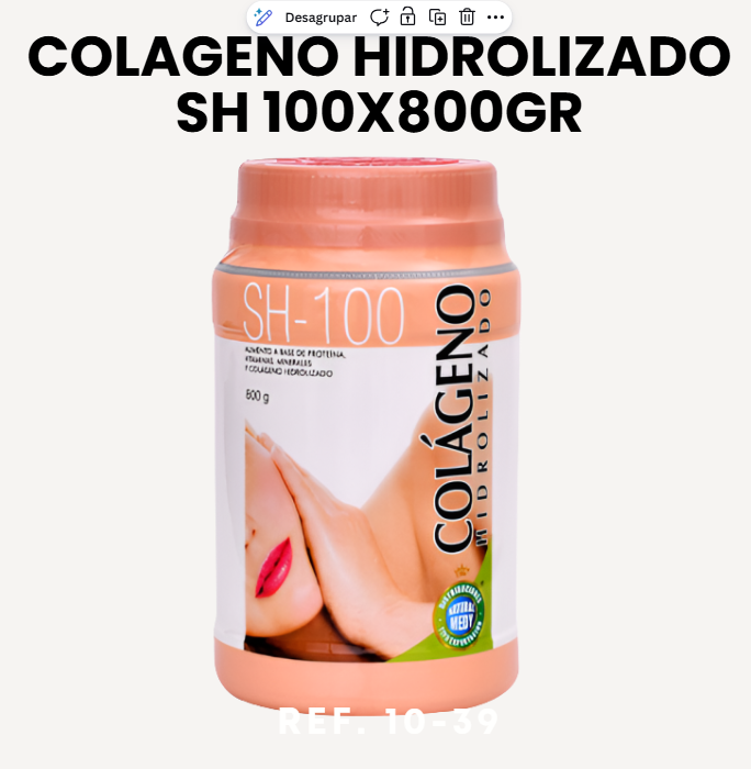 COLAGENO HIDROLIZADO SH 100X800GR