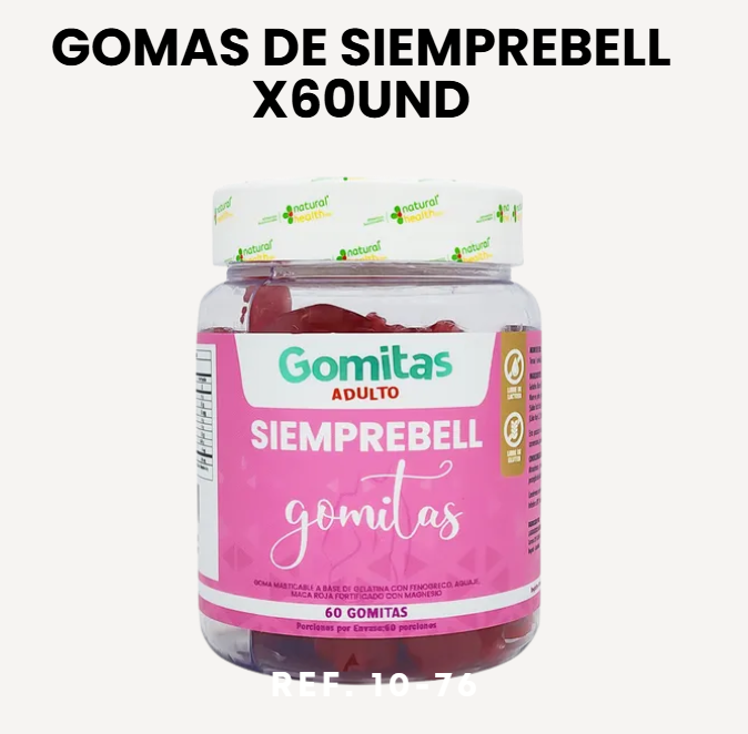 GOMAS DE SIEMPREBELL X60UND