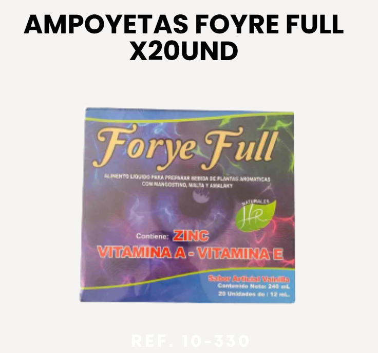 AMPOYETAS FOYRE FULL X20UND