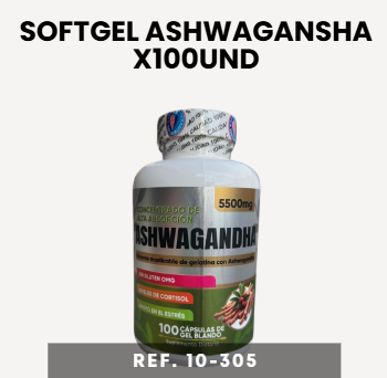 SOFTGELASHWAGANDHA X100UND