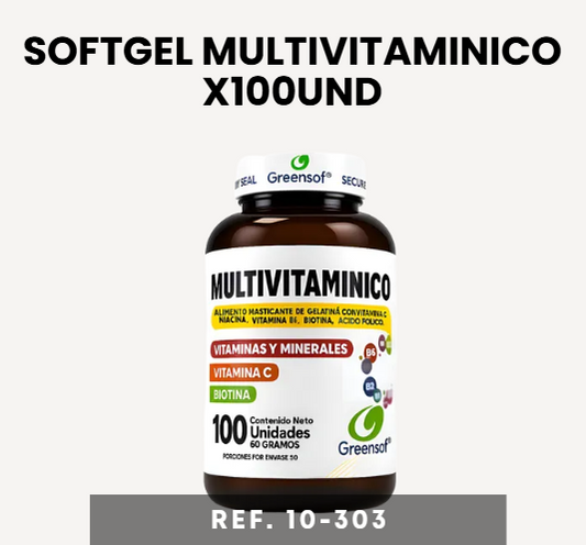 SOFTGEL MULTIVITAMINICO X100UND