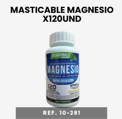 MASTICABLE MAGNESIO X10UND