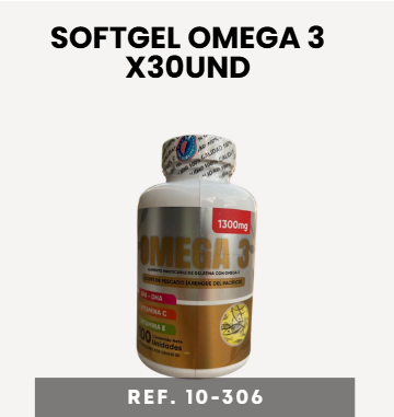 SOFTGEL OMEGA 3 X30UND