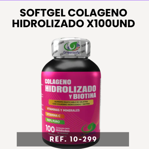 SOFTGEL COLAGENO HIDROLIZADO X100UND
