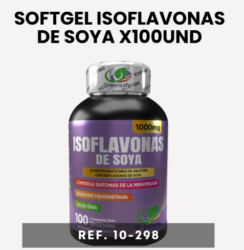 SOFTGEL ISOFLAVONAS DE SOYA X100UND