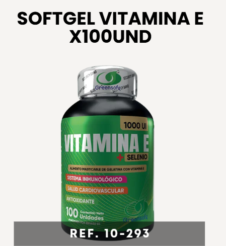 SOFTGEL VITAMINA E + SELENIO X100UND