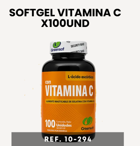 SOFTGEL VITAMINA C X100UND