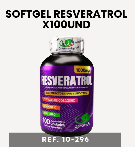 SOFTGEL RESVERATROL X100UND