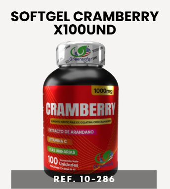 SOFTGEL CRAMBERRY X100UND