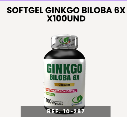 SOFTGEL GINKGO BILOBA X100UND