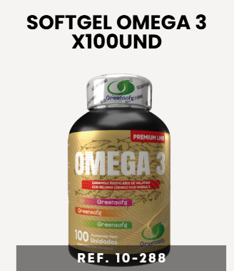SOFTGEL OMEGA 3 X100UND