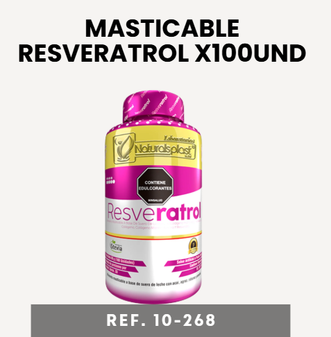 MASTICABLE RESVERATROL X100UND