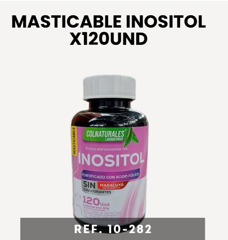 MASTICABLE INOSITOL X120UND