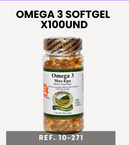 SOFTGEL OMEGA 3 X100UND
