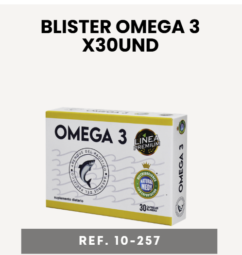 BLISTER OMEGA 3 X30UND