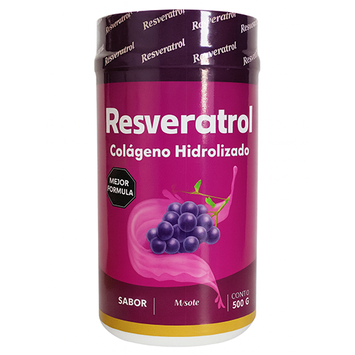 POLVO RESVERATROL + COLAGENO HIDROLIZADO X1000GR