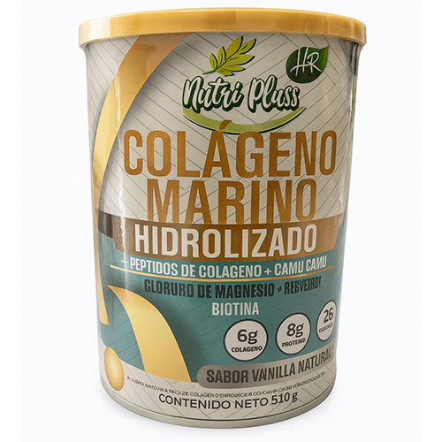 POLVO COLAGENO MARINO HIDROLIZADO X1100GR