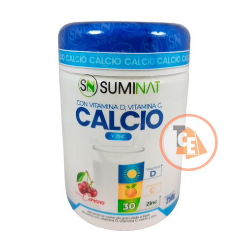 POLVO CALCIO CON VITAMINA D, VITAMINA C X250GR
