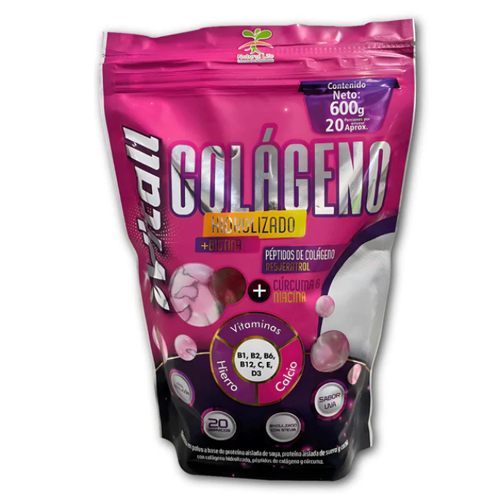 POLVO BOLSA COLAGENO HIDROLIZADO +BIOTINA x600gr