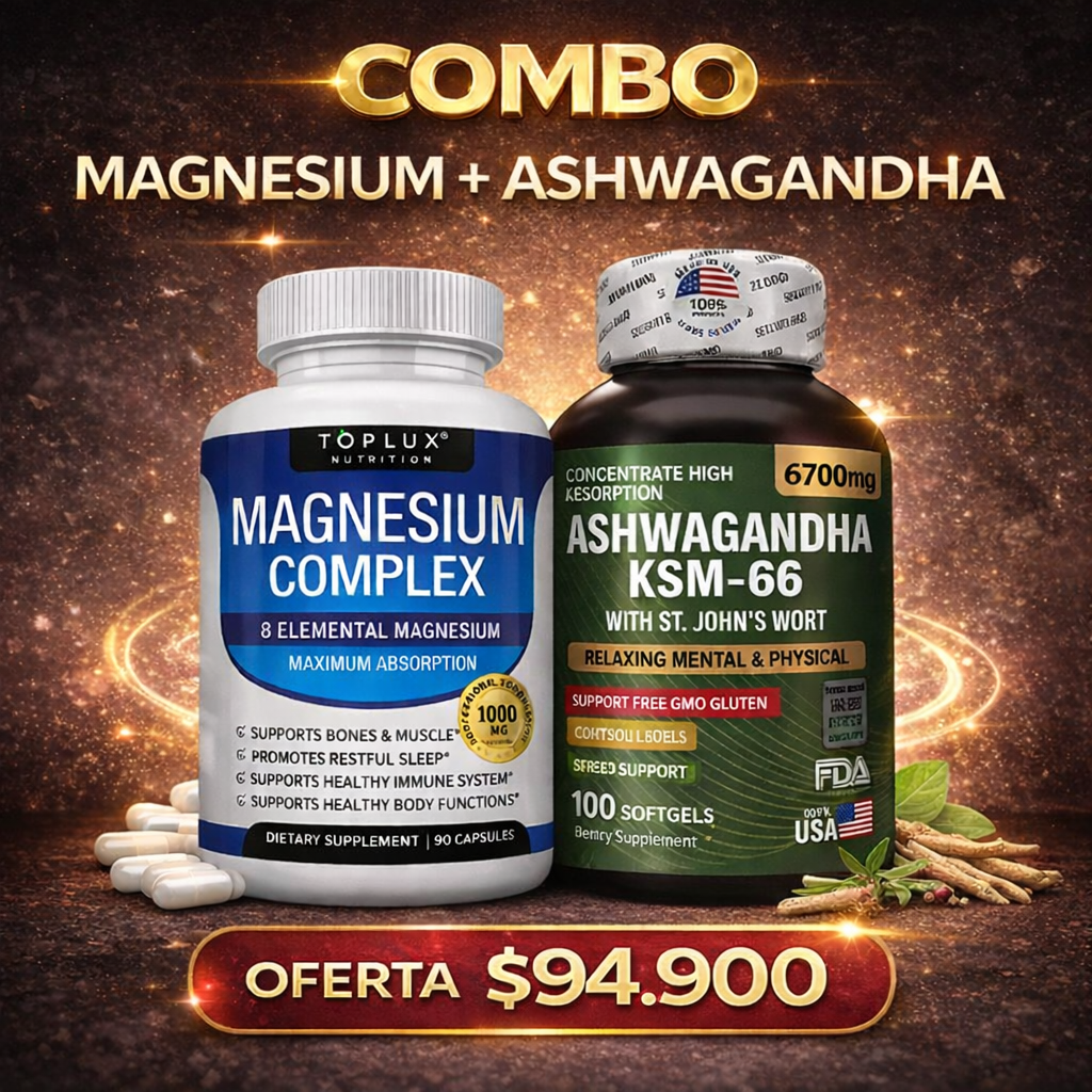 Combo Magnesio Complex + Ashwagandha