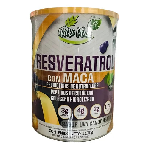 POLVO RESVERATROL CON MACA X1100GR