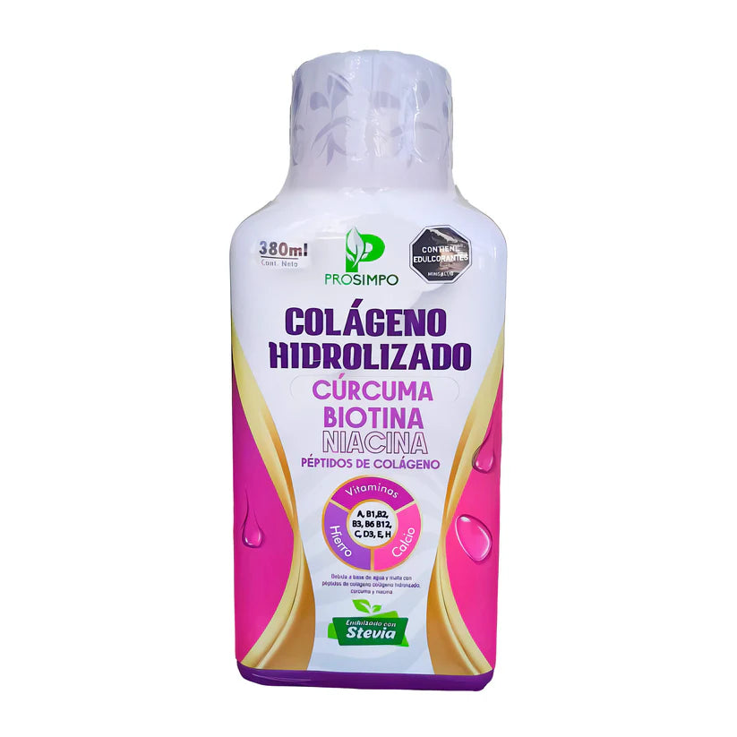 JARABE COLAGENO HIDROLIZADO NATURAL LIFE X380ML