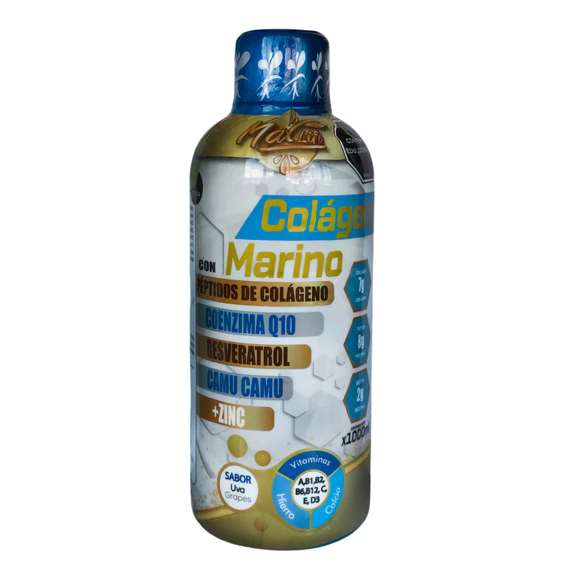 JARABE COLAGENO MARINO NATURAL LIFE 1000ML