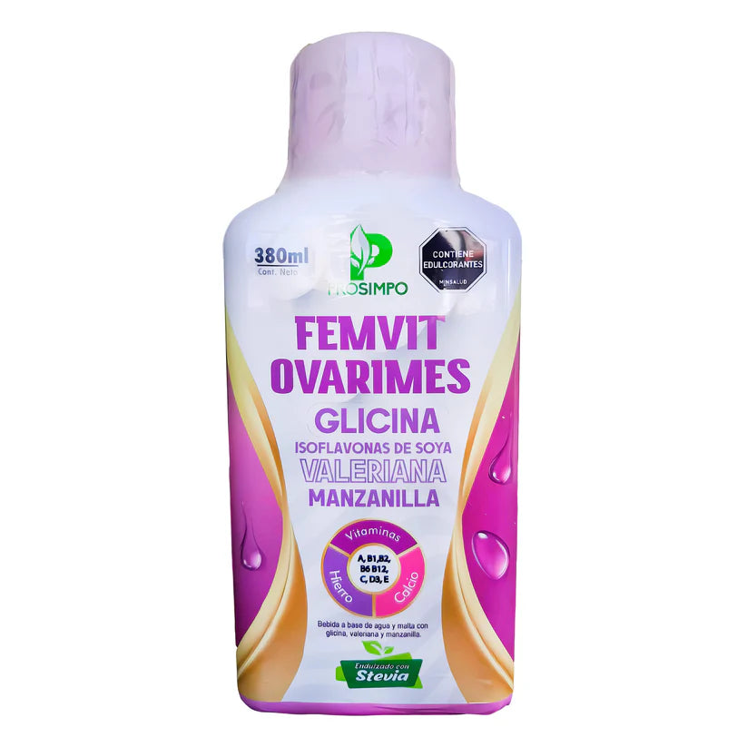 JARABE FEMVIT OVARIMES NATURAL LIFE X380ML