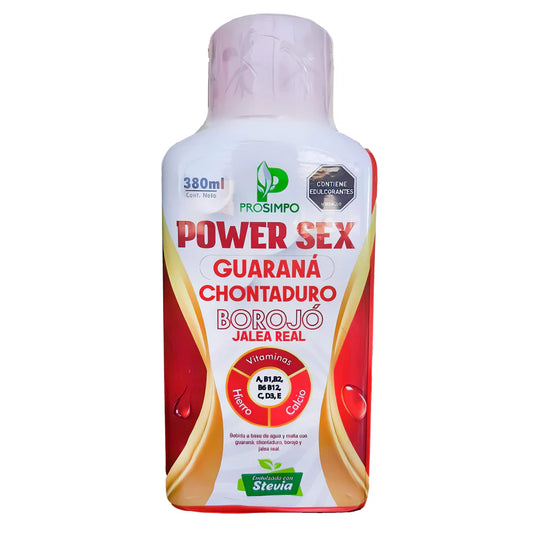 JARABE POWER SEX NATURAL LIFE X380ML